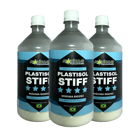 Plastisol Stiff 1 Kg - 3 unidades