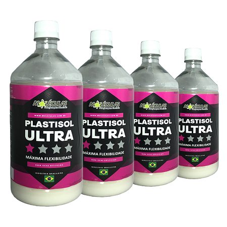 Plastisol Ultra 1 Kg - 4 unidades