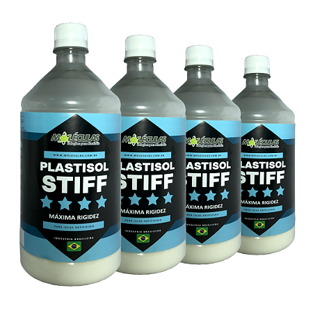 Plastisol Stiff 1 Kg - 4 unidades