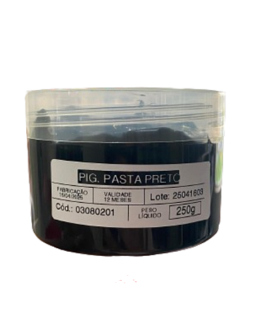 Pigmento em Pasta Preto 250g