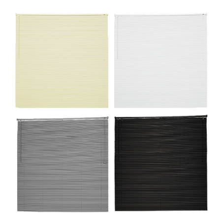 Persiana Horizontal Em Pvc 25mm 140x130cm Resistente Evolux Comercial/Residencial