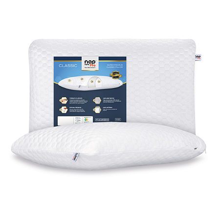 Travesseiro Nasa Alto Classic Altura 14cm - D50 Nap Biotec