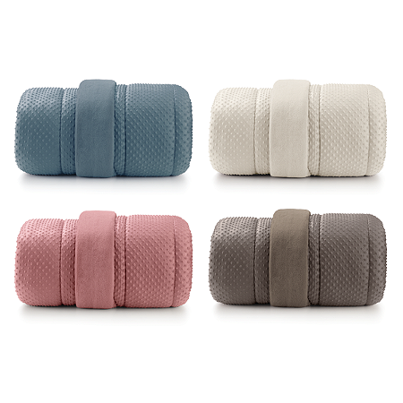 Edredom Blend Pop Up Casal Altenburg - Micromink 2,10mx2,30m