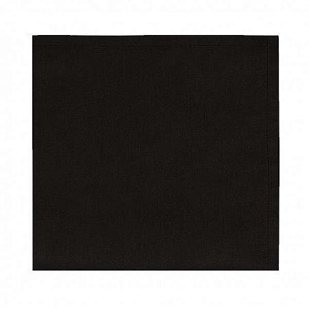 Jogo 4 Guardanapos Home Preto 40X40