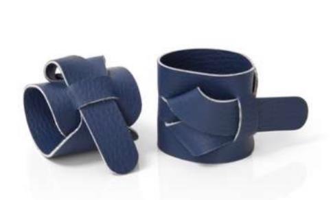 Porta Guardanapo 2 Pcs - Ravena Azul Profundo