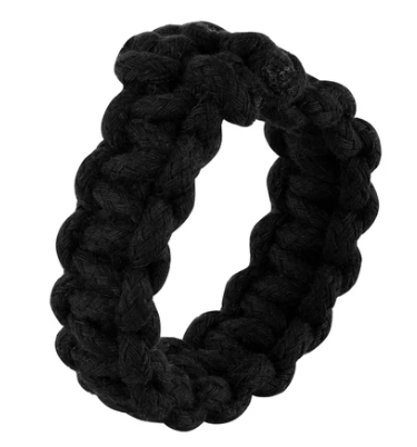Porta Guardanapo Cordão Preto