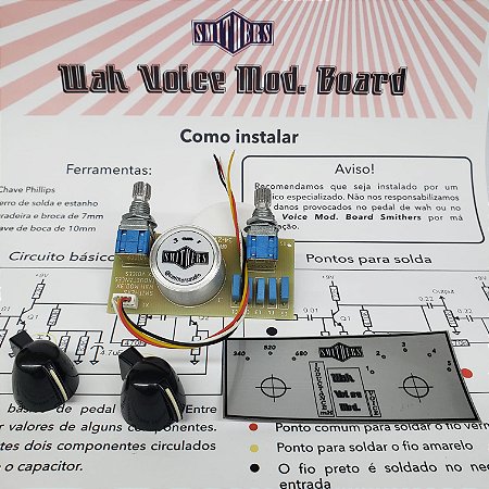 Wah Voice Mod. Board