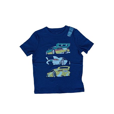 Camiseta Infantil Carro de Corrida