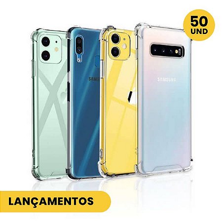 Capinha no Atacado TPU Transparente | Linha Samsung - CarreGo Atacadista