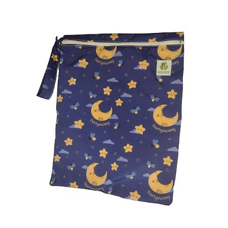 Necessaire para Fraldas Lua e estrelas