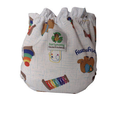 Fralda ecológica Brinquedos