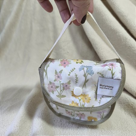 Porta Absorvente flor