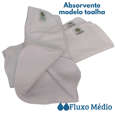 Absorvente para fralda ecológica Master ABS - Fluxo Médio