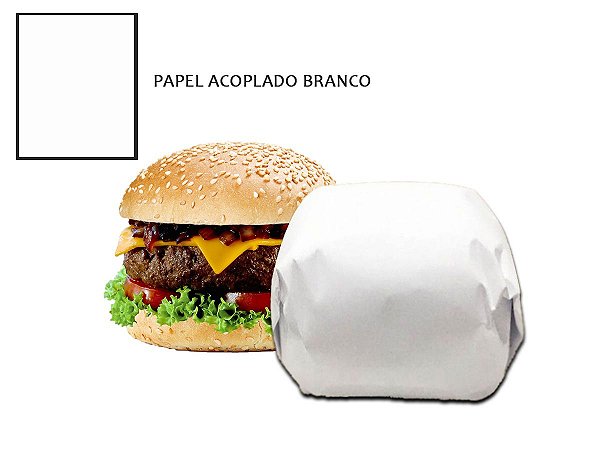 Papel Acoplado Para Lanches e Frios 30x38 cm 400 folhas