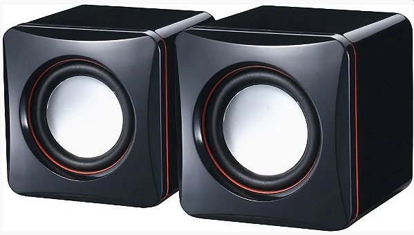 CAIXA DE SOM BPC-D02L USB PRETO