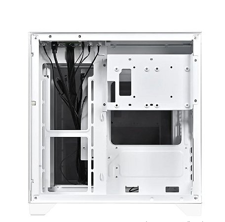 GABINETE GAMER BRAZILPC BPC-345W BRANCO COM 4 COOLER SEM FONTE