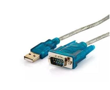 Cabo Usb para Serial Db9m Rs232 Adaptador