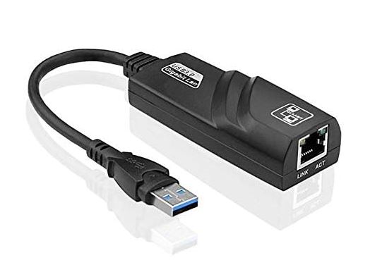 Adaptador Ethernet Usb 3.0 Rj45 Rede Gigabit 10/100/1000