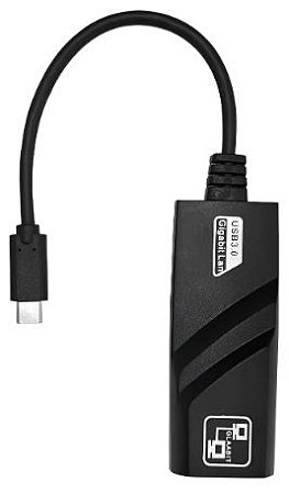 Adaptador Usb-c 3.0 Para Rj45 Ethernet Gigabit 10/100/1000