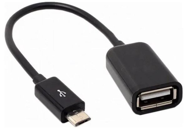 Cabo Adaptador Otg Usb Hembra A Micro Usb