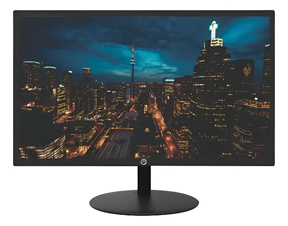 Monitor Brazilpc 20 polegadas, 75Hz, HDM, VGA Preto