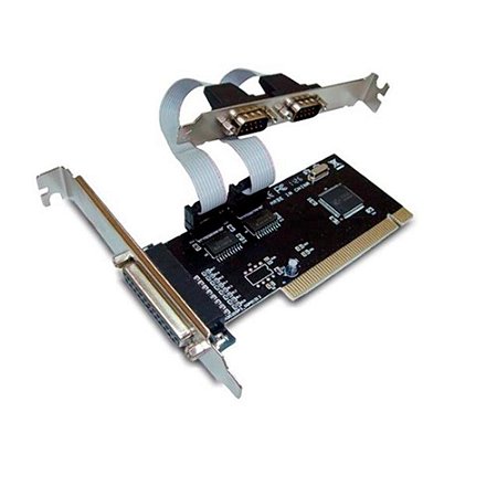 Placa PCI com 2 Portas Seriais + 1 Porta Paralela Multilaser - GA129