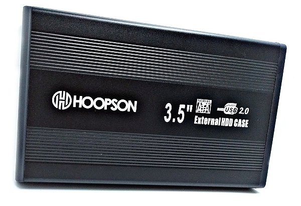 Case para HD 3,5″ Hoopson CHD-003 Preta