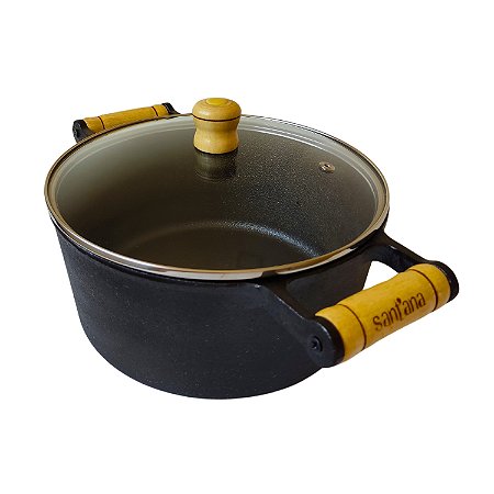 panela de ferro fundido 2 lts