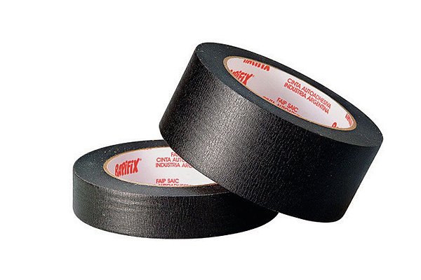 Cinta Rapifix Papel Negra 48mm X 50mt