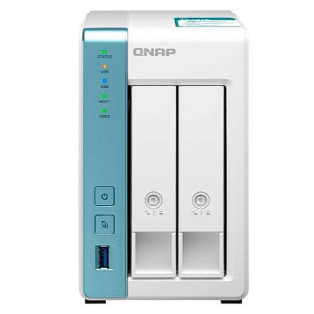 Storage NAS QNAP TS-231P3 (4gb Ram) 2 Baias