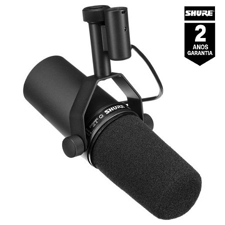 Microfone Shure Vocal Profissional Podcast - SM7B