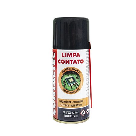Spray Limpa Contato Contactec 130g Implastec