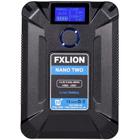 Bateria FXLION V-Mount NANO TWO 98Wh 14.8V Ultra-compact