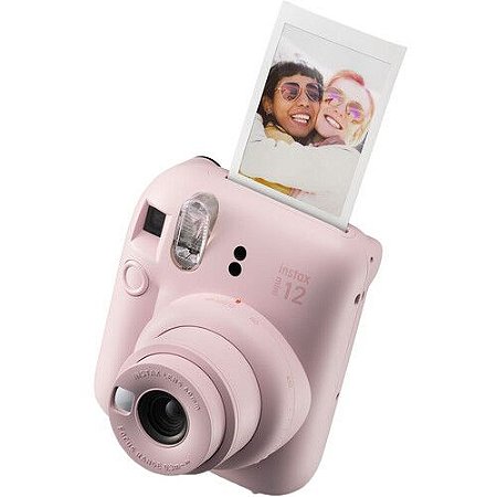 Câmera Instantânea Fujifilm Instax Mini 12 Rosa Gloss