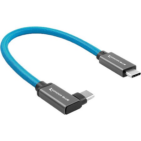 Kondor Blue Cabo USB-C 3.1 Gen 2 Type-C Right-Angle (30cm)