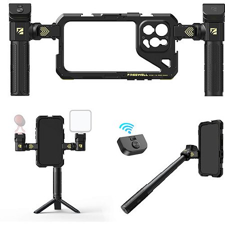 Cage Genius Rig para Iphone 15 Pro Max - Freewell