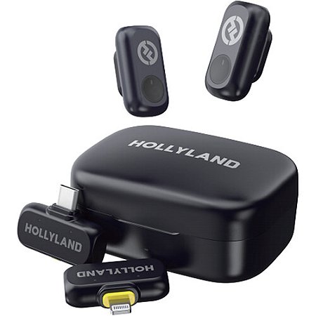 Hollyland Lark A1 Combo Microfone de Lapela Sem Fio