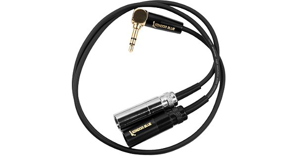 Kondor Blue - P2 3,5 mm para 2 Mini XLR Macho – 40 cm