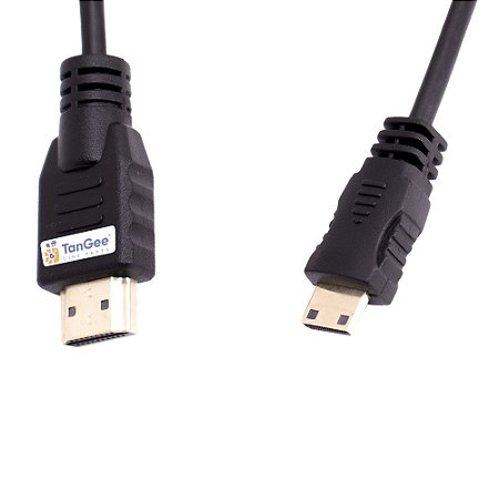 Cabo TanGee Cine Espiral HDMI x Mini HDMI 4K de Alta Velocidade (Canon)