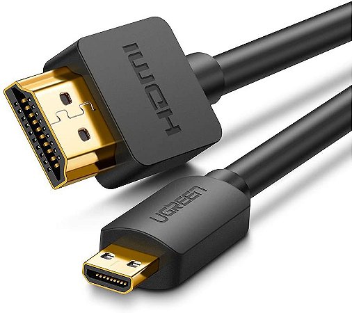 Ugreen Cabo Micro HDMI P/ HDMI 1m 4K GoPro Sony HD127