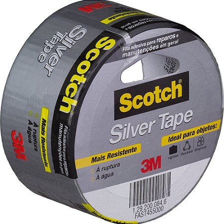 Fita Silver Tape Scotch 45mm x 5M Importada