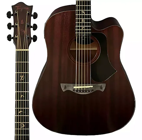 Violão Elétrico Tagima Juninho Afram Gran Reserva Folk Aço