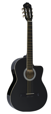 Violão Clássico Cutaway Elétrico Aço