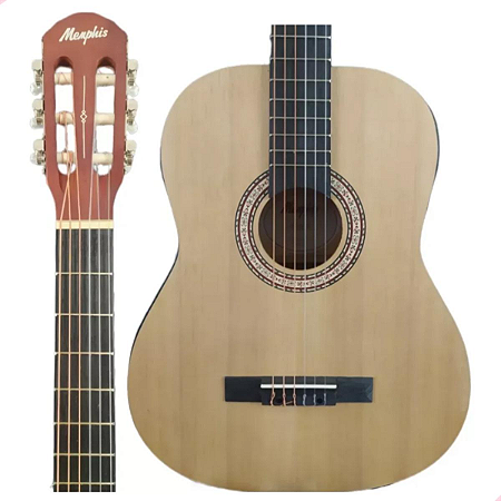 Violão Tagima Elétrico  Memphis Denver Natural Nylon