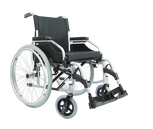 CADEIRA DE RODAS ALUMINIO MUNIQUE 41CM PRAXIS