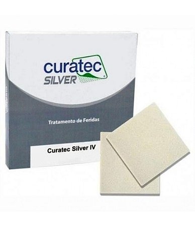 CURATIVO SILVER IV 10CM X 10CM CURATEC