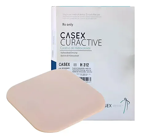 CURATIVO HIDROCOLOIDE 15X15CM PLUS EXTRA FINO H312 CASEX