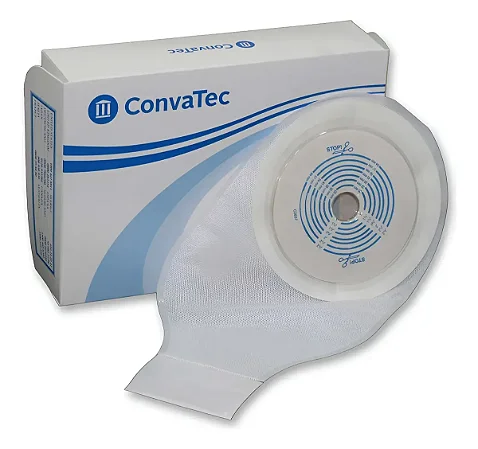 BOLSA DE COLOSTOMIA RECORTAVEL 19 A 64MM TRANSPARENTE CONVATEC