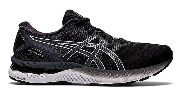 asics nimbus preto