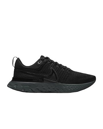 tênis nike react infinity run flyknit masculino preto